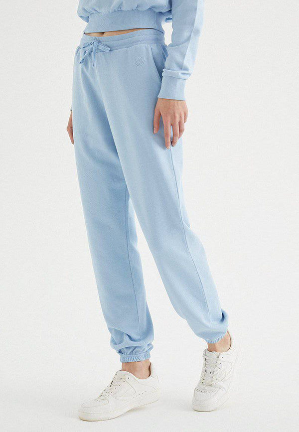 ENJOY CUFFED JOGGER in Powder Blue