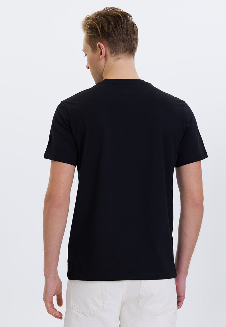 WMWINTER PATH TEE in Black