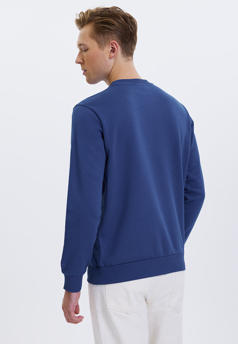 WMLINE CALL SWEAT in Blue Quartz