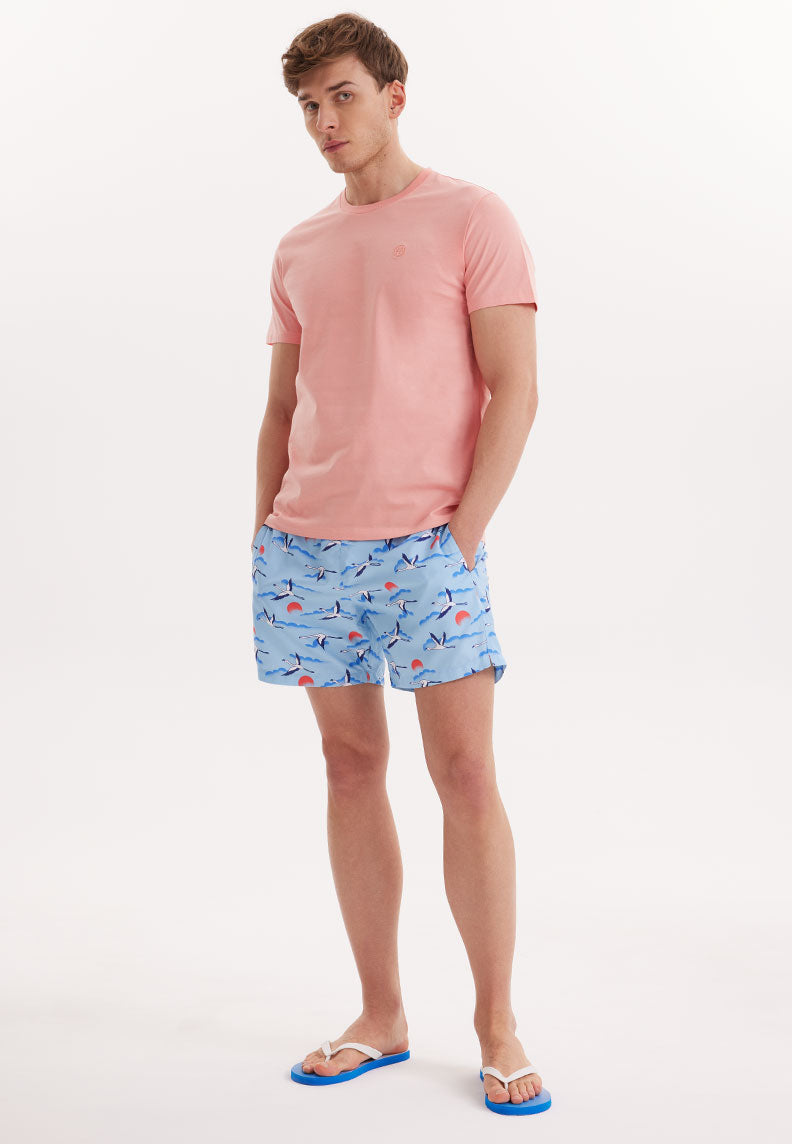 VITAL O-NECK TEE in Desert Flowers