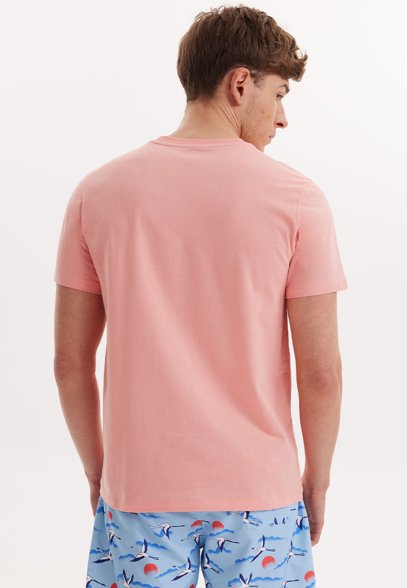 VITAL O-NECK TEE in Desert Flowers