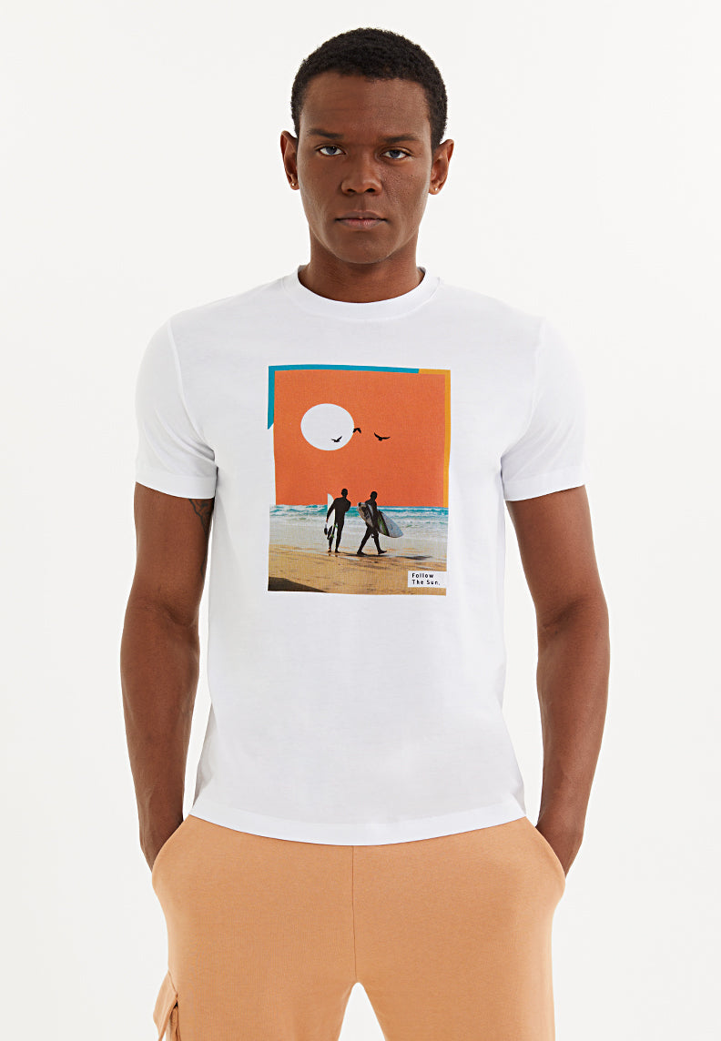 SURFER COLLAGE TEE