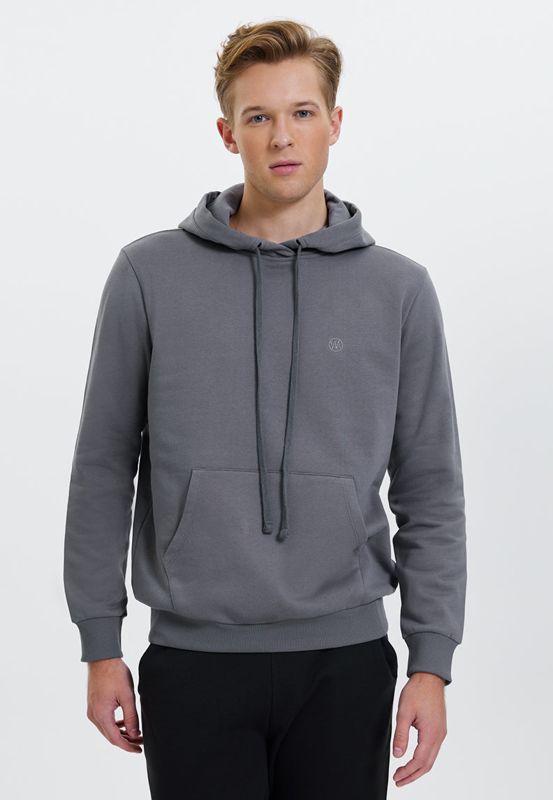 CORE HOODIE w/POCKET in Quiet Shade