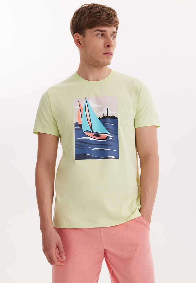 WMVIEW SAIL TEE in Butterfly