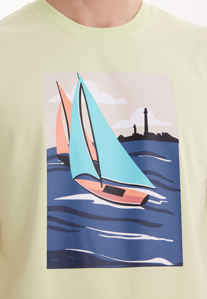 WMVIEW SAIL TEE in Butterfly