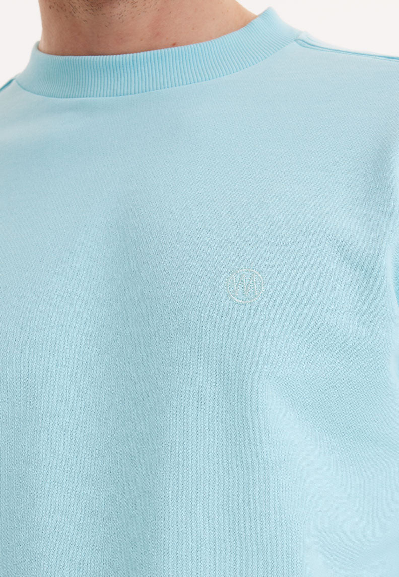 CORE O-NECK SWEAT in Tropical Breeze