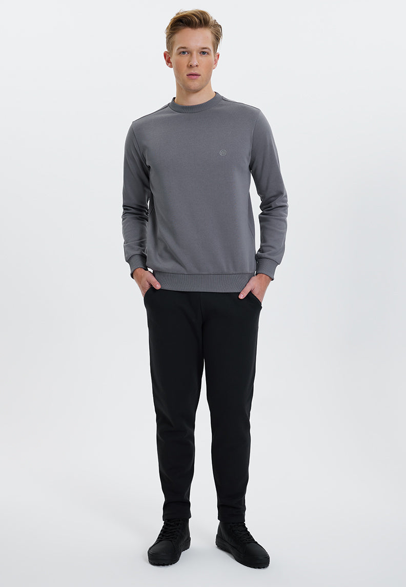 CORE O NECK SWEAT in Quiet Shade