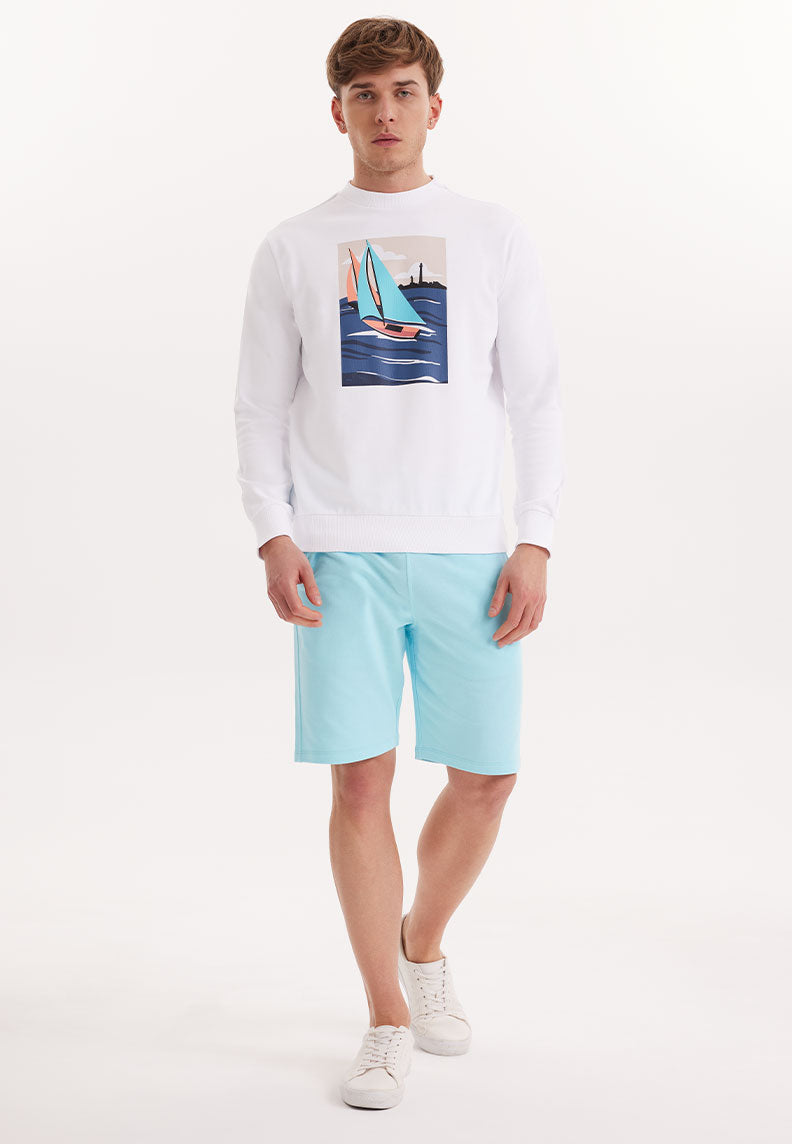 WMVIEW SAIL SWEAT in White