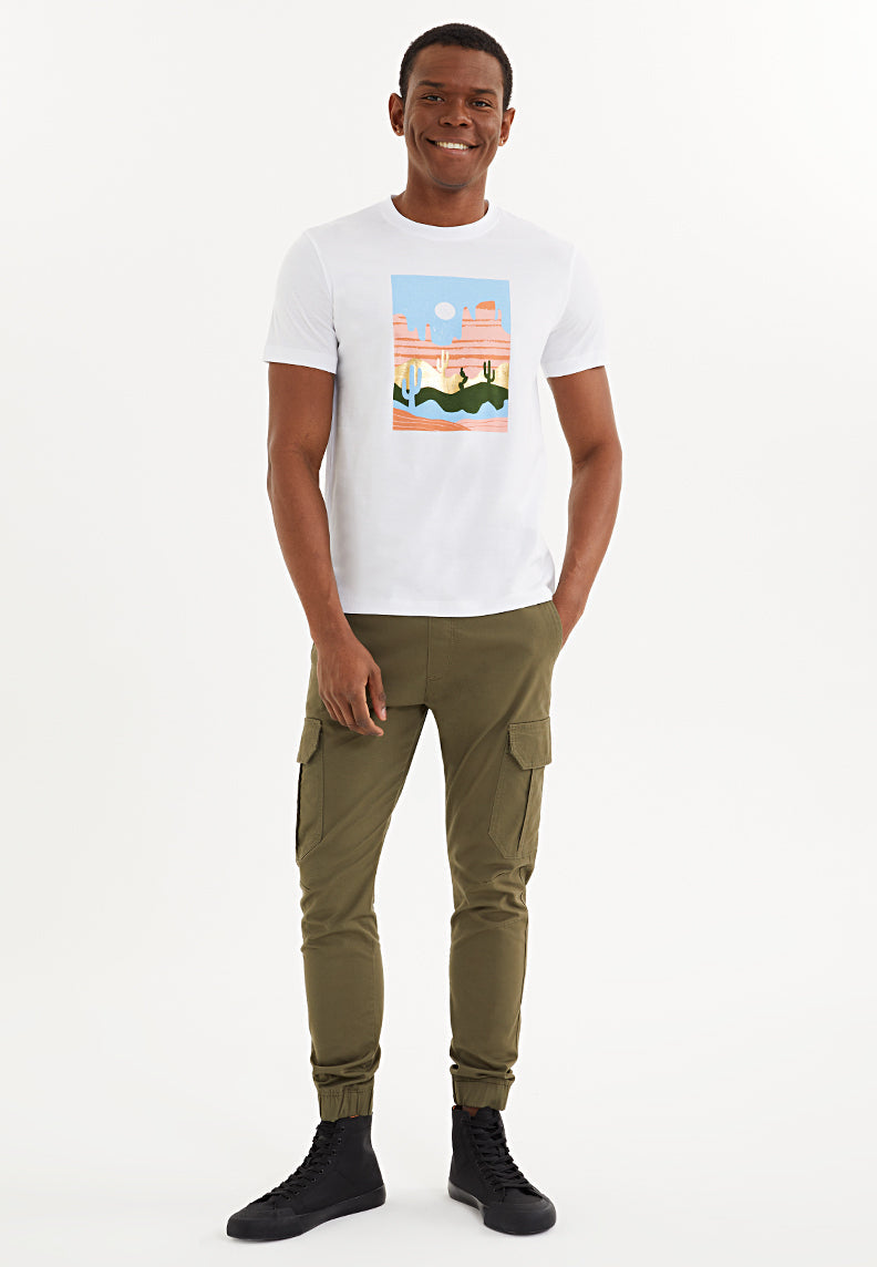 DESERT ILLUSTRATION TEE