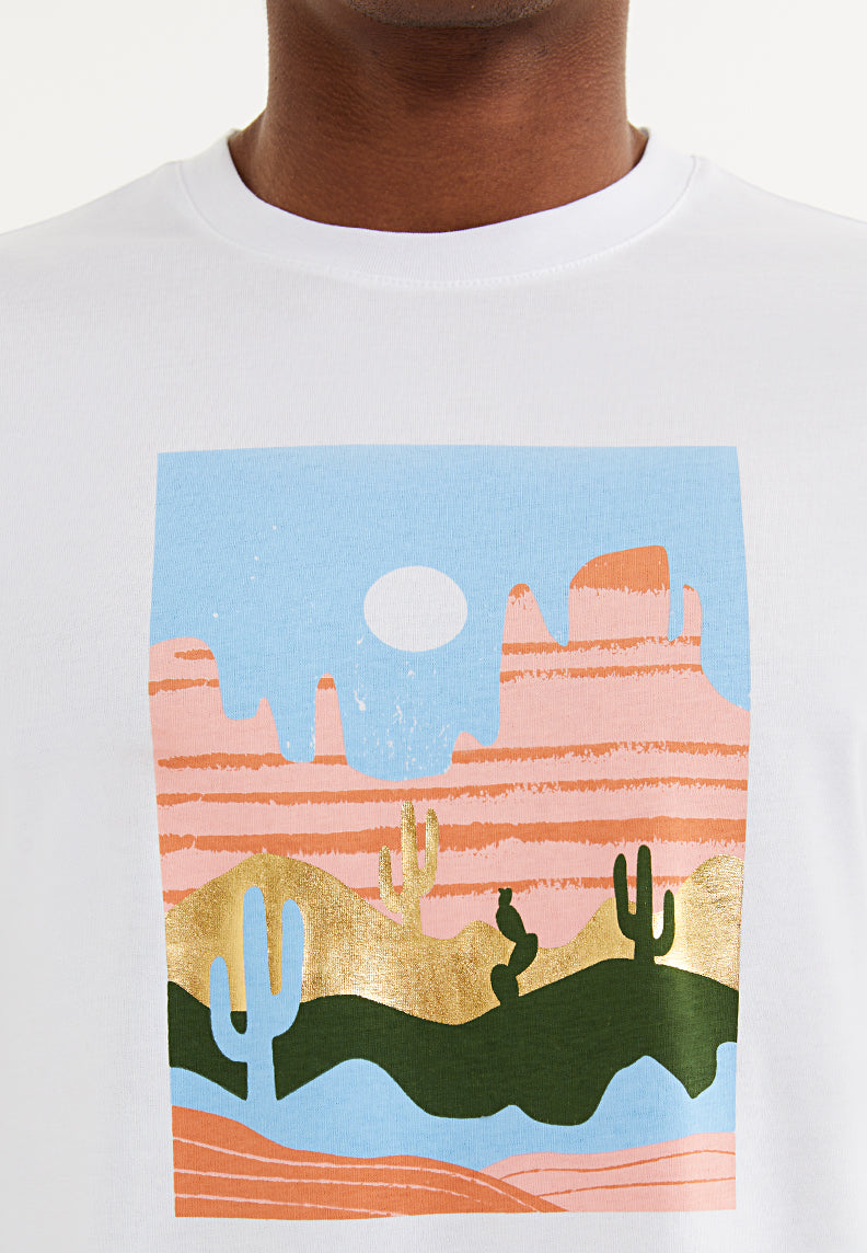 DESERT ILLUSTRATION TEE