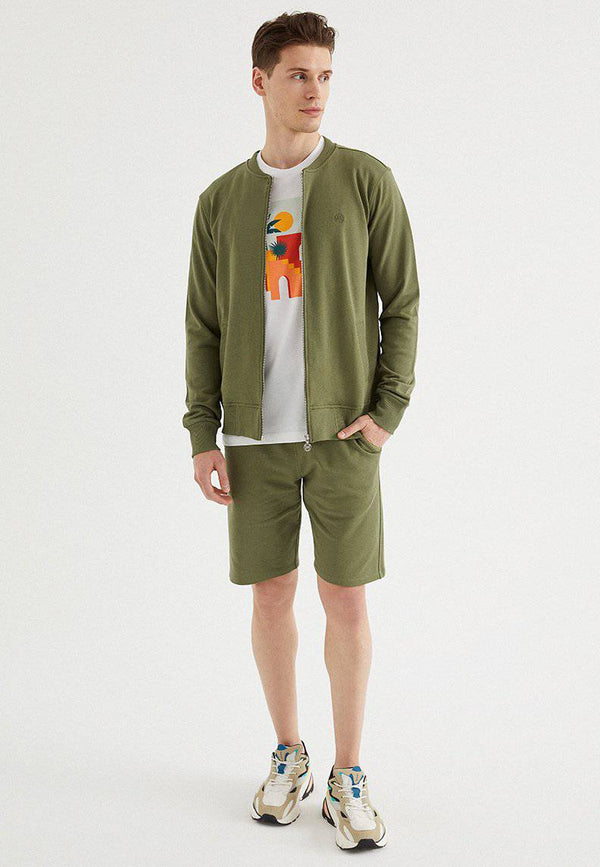CORE BOMBER JACKET in Capulet Olive