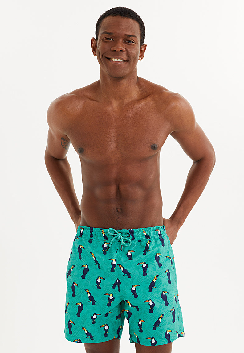 PARROT SWIM SHORTS