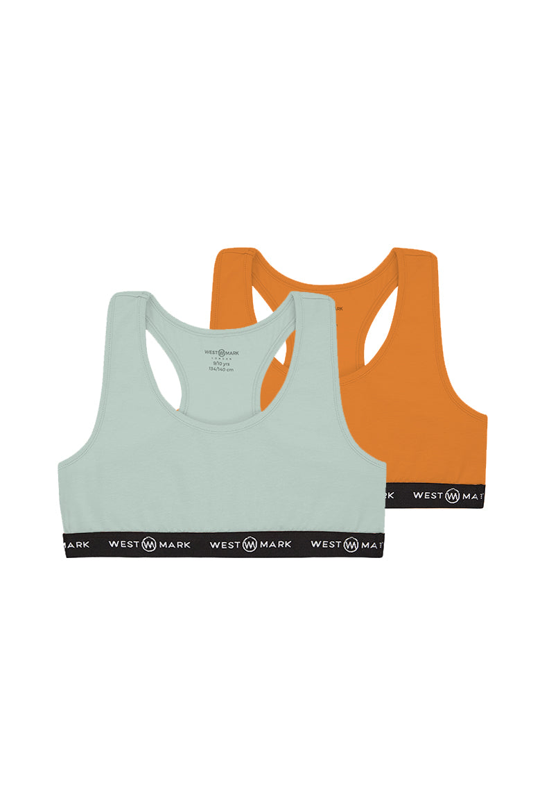 ORANGE BRALETTE 2-PACK