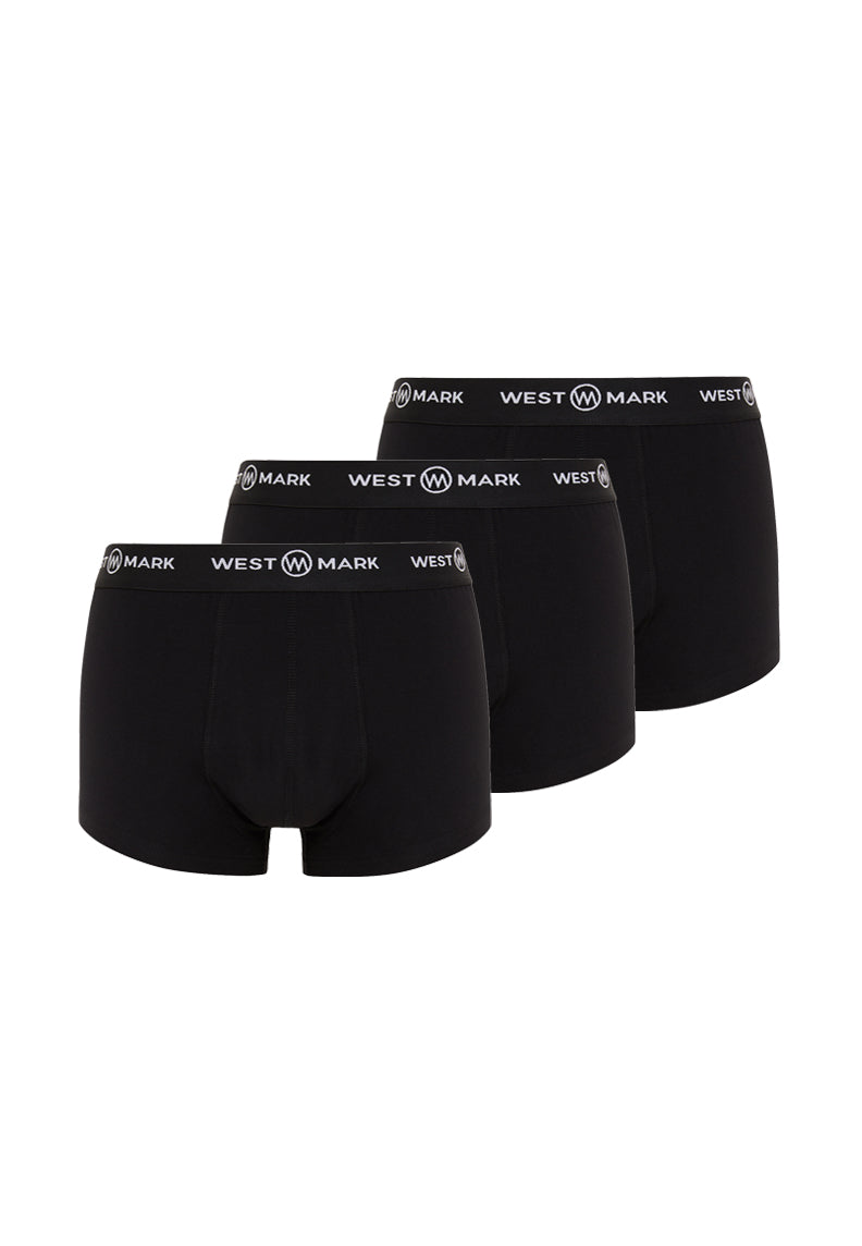 SOLID BLACK TRUNK 3-PACK