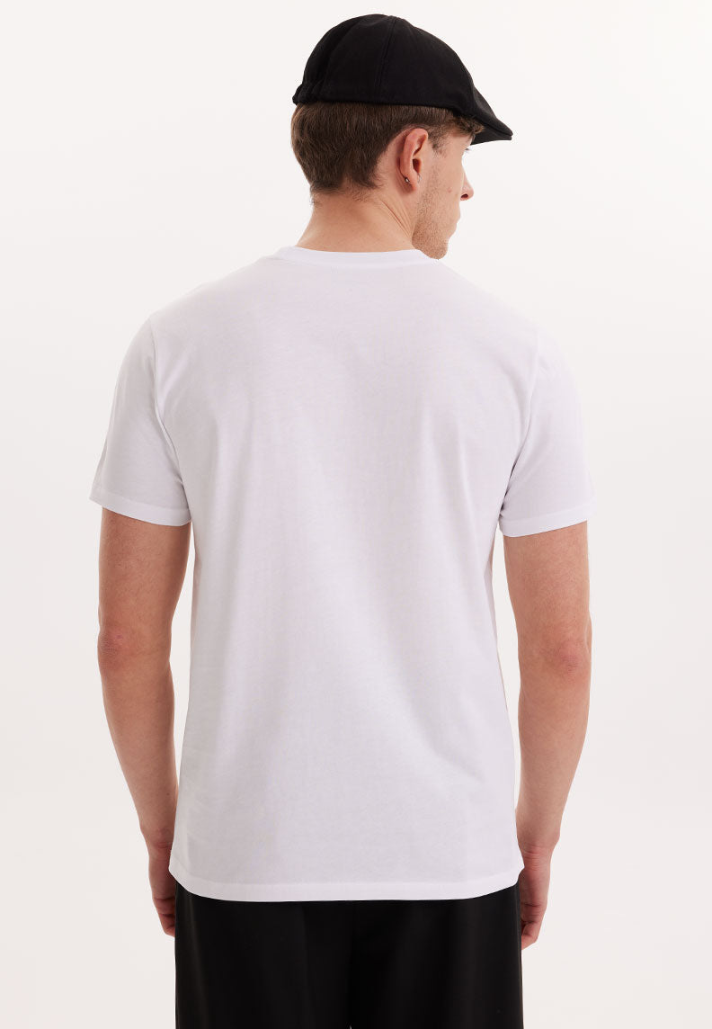 WMSILENT TEE in White