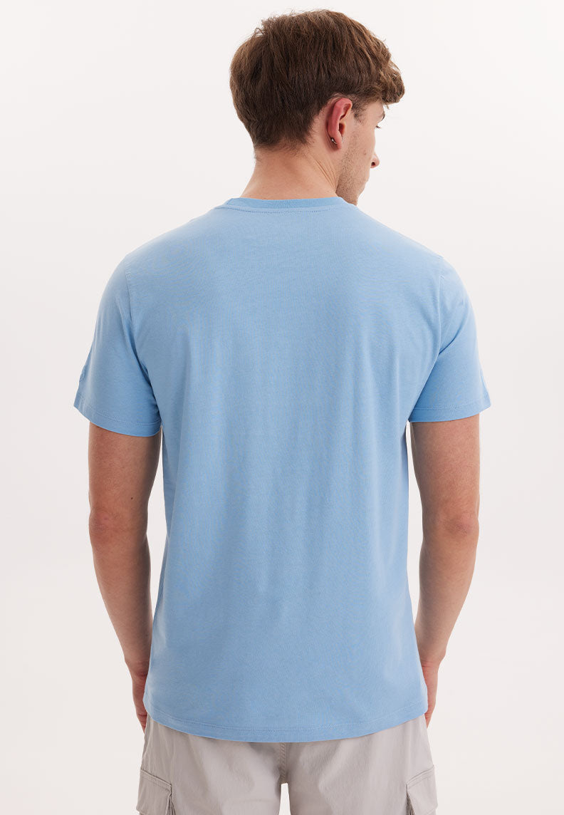 WMVIEW SAIL TEE in Blissful Blue