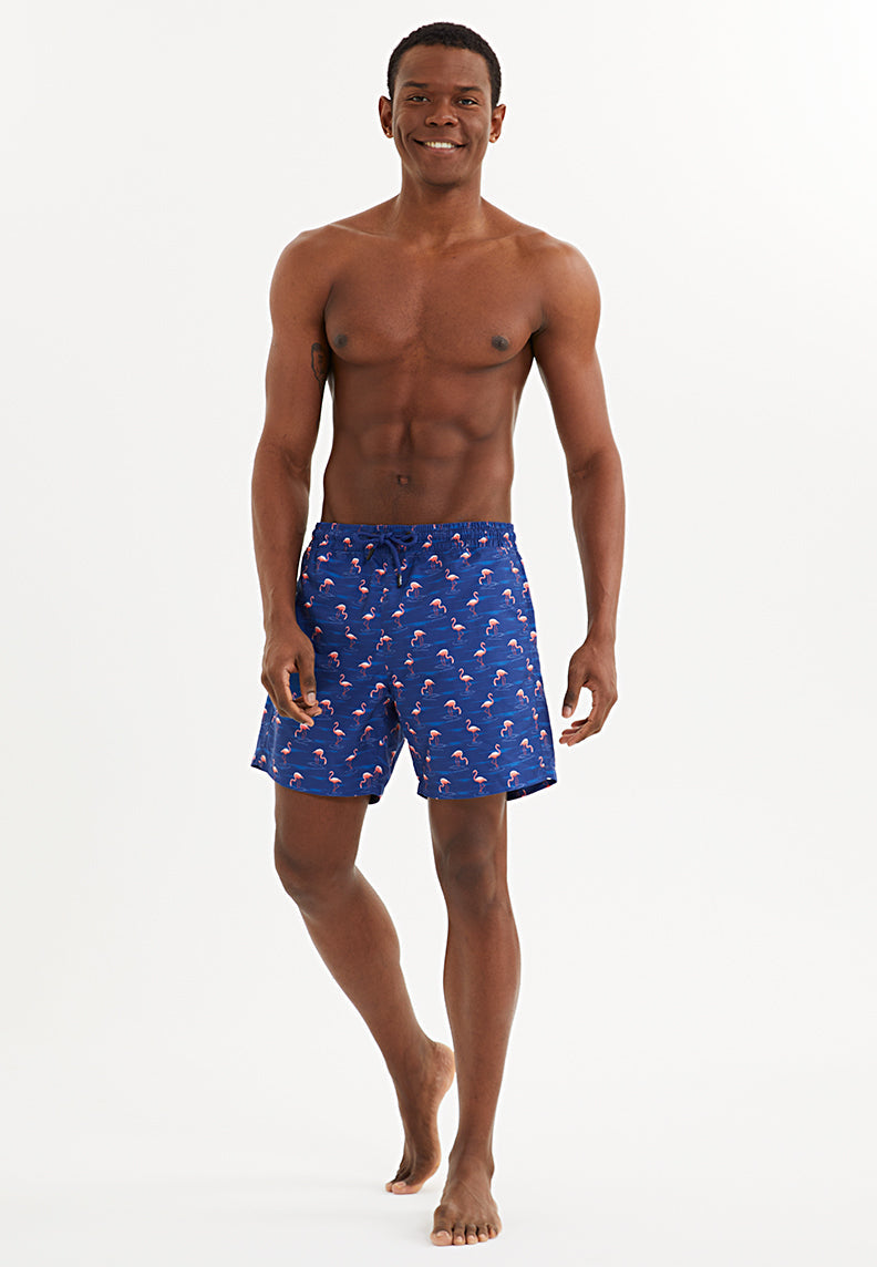 FLAMINGO SWIM SHORTS
