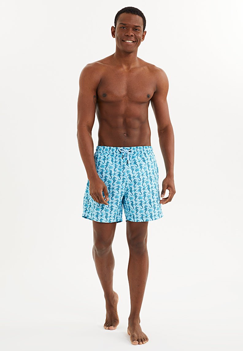 SEAHORSE ICON SWIM SHORTS