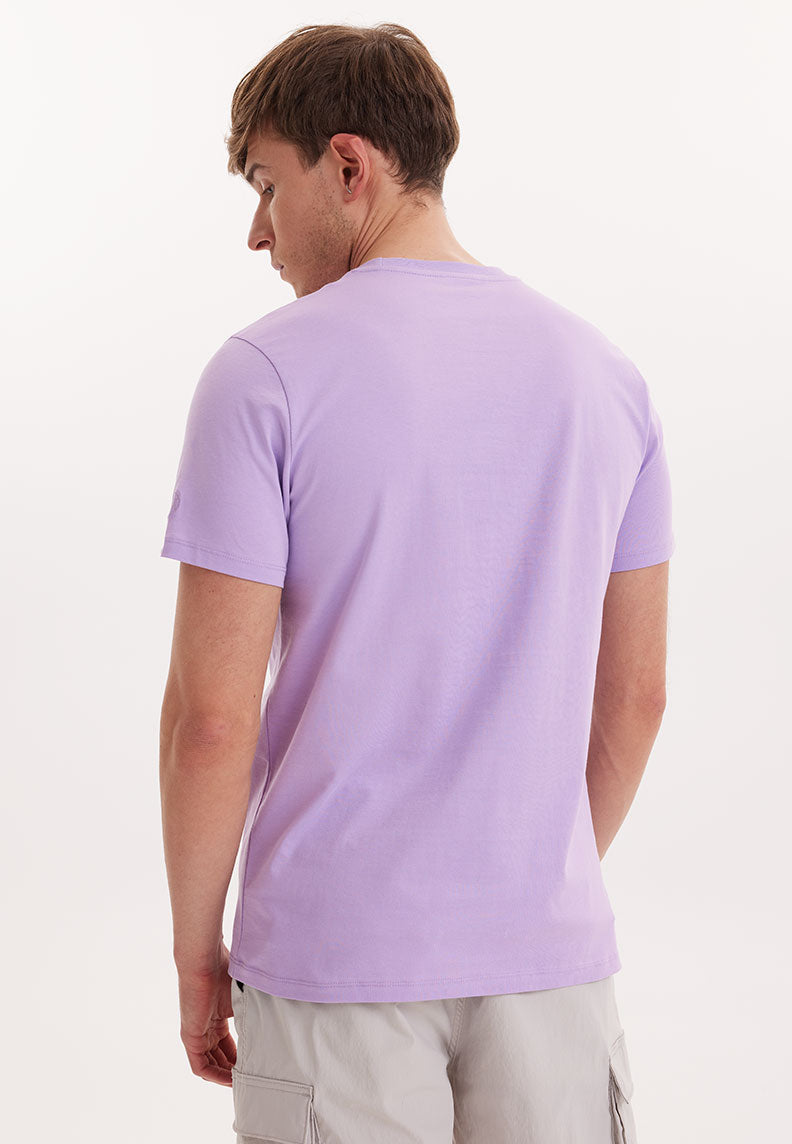 WMCOLLAGE VOYAGE TEE in Lilac Breeze