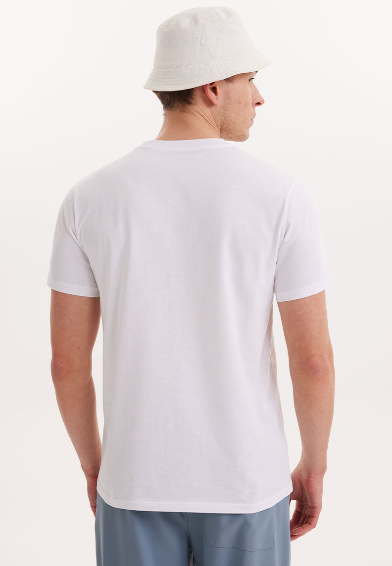 WMCOLLAGE MOMENT TEE in White