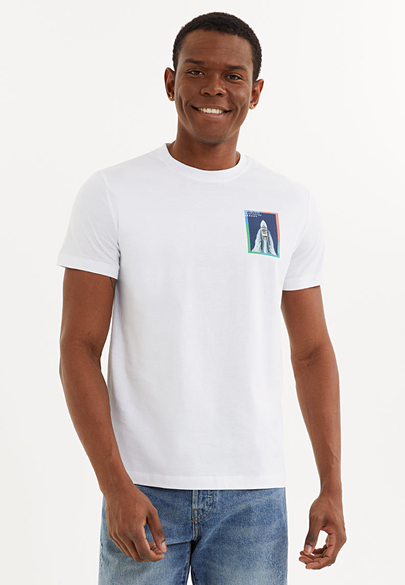 MINI BOAT COLLAGE TEE