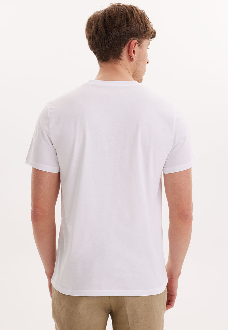 WMVIEW PALM TEE in White