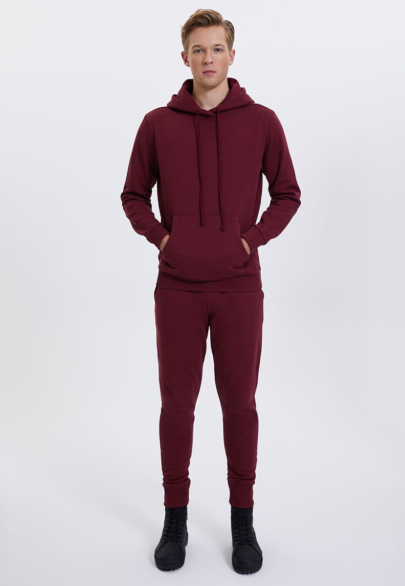 CORE HOODIE w/POCKET in Cabernet