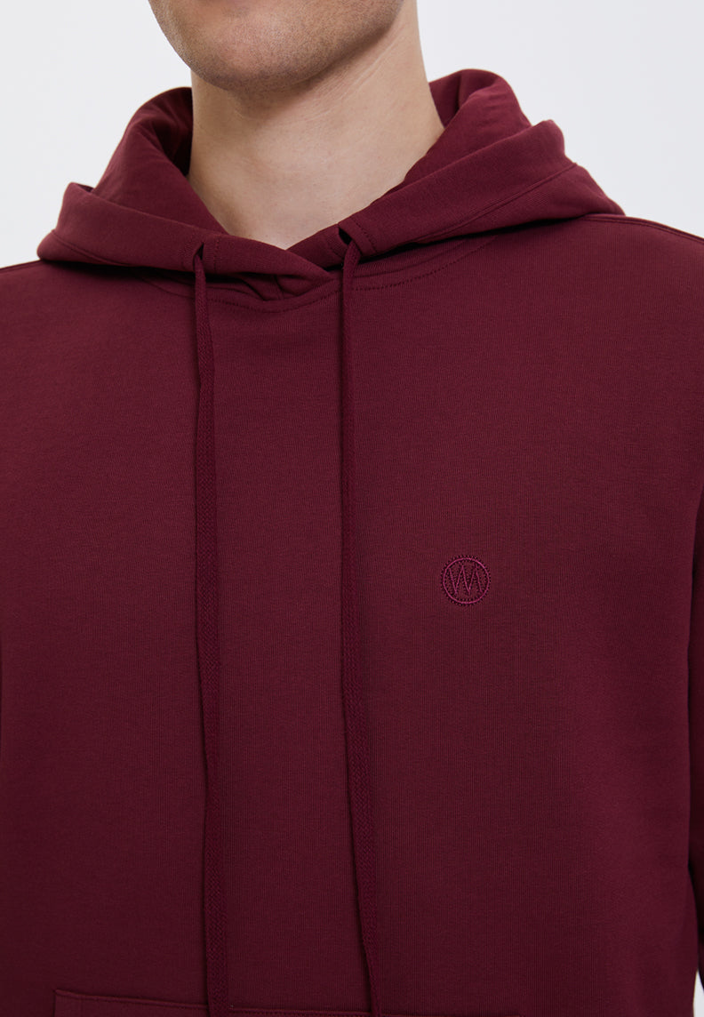 CORE HOODIE w/POCKET in Cabernet