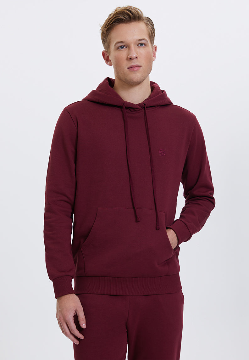 CORE HOODIE w/POCKET in Cabernet