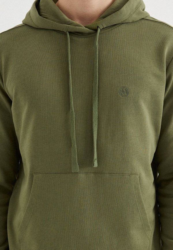 CORE HOODIE w/POCKET in Capulet Olive