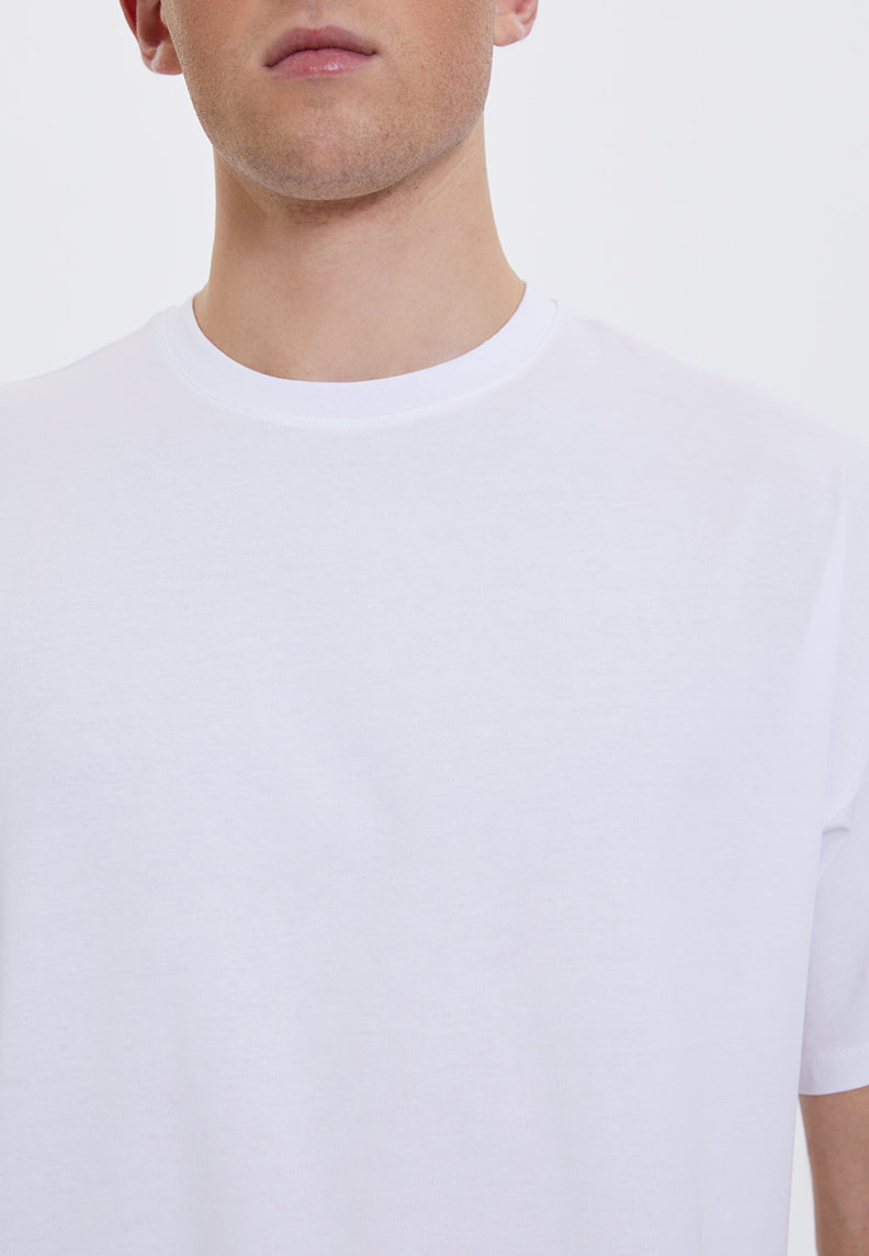 ESSENTIALS OVERSIZED TEE in White
