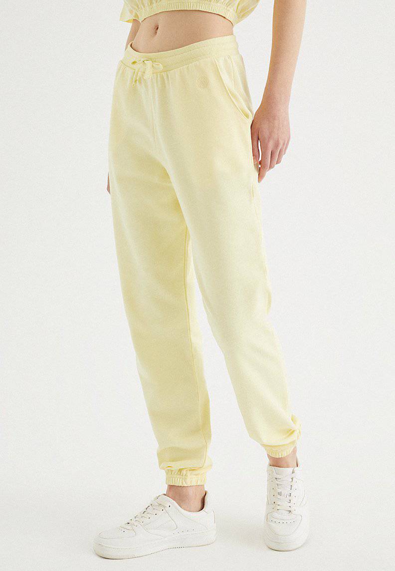 ENJOY CUFFER JOGGER in French Vanilla