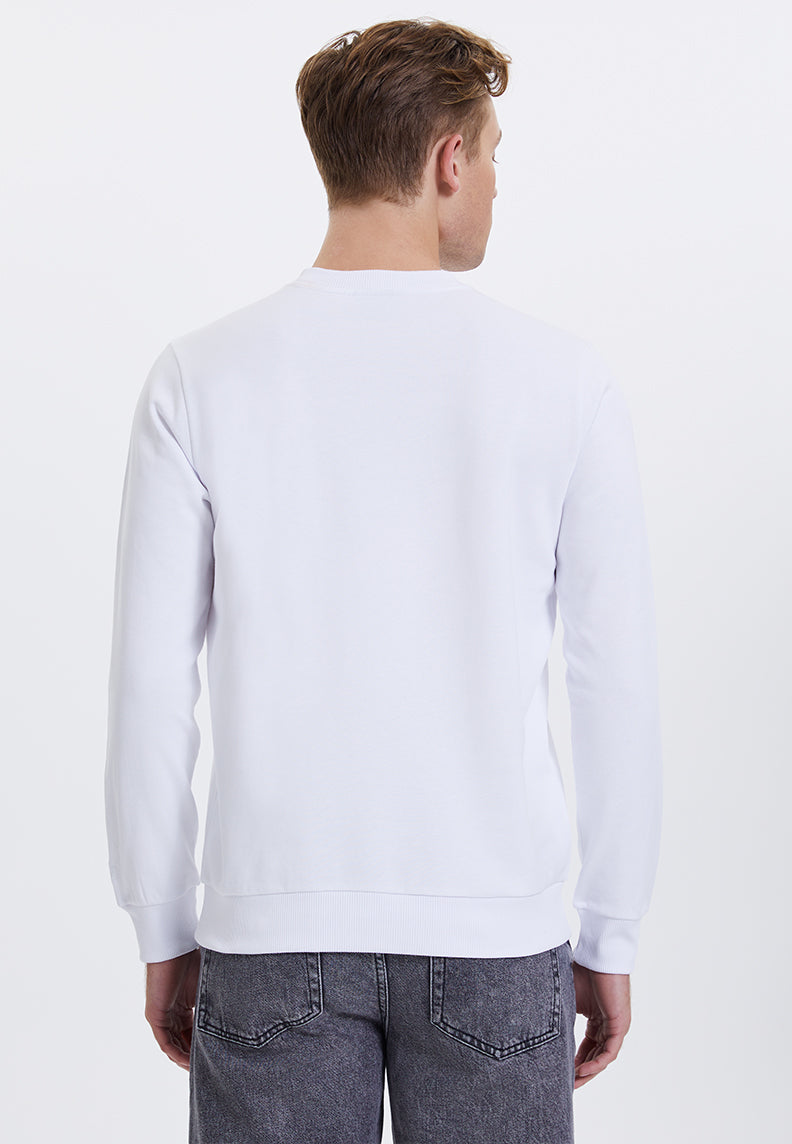 WMLINE CALL SWEAT in White