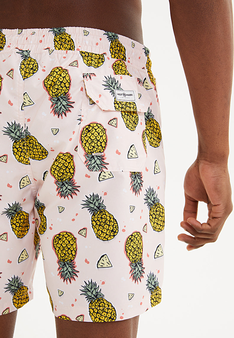 KIDS PINEAPPLE SWIM SHORTS