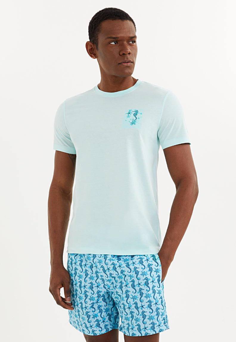 SEAHORSE ICON TEE