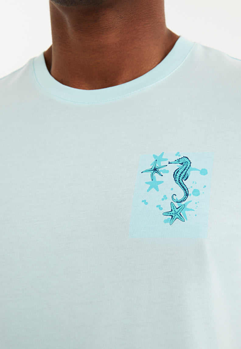 SEAHORSE ICON TEE