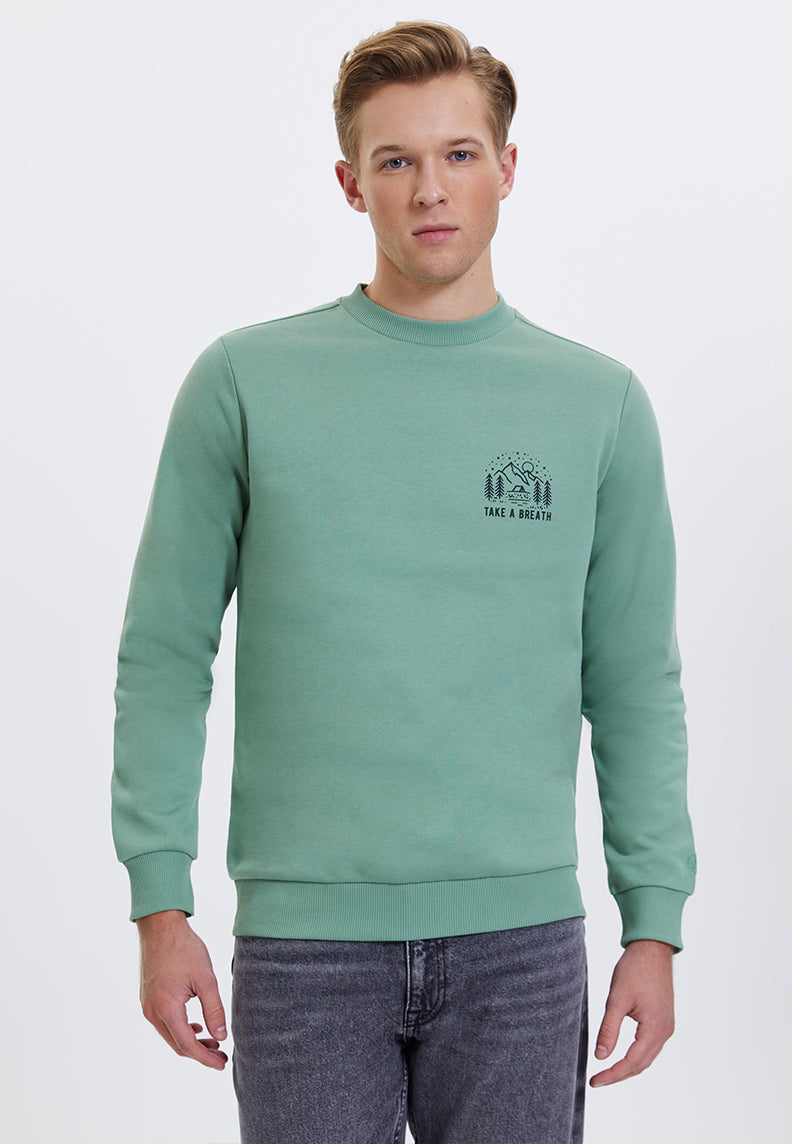 WMLINE BREATH SWEAT in Hedge Green