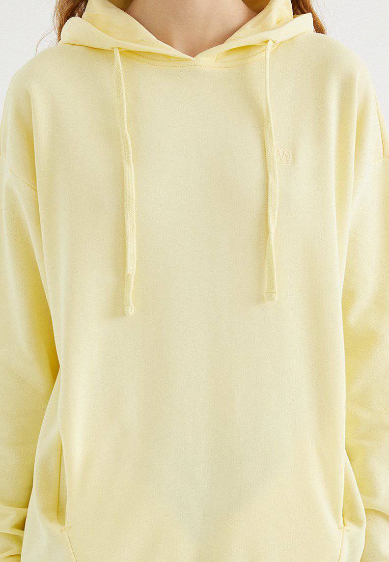 ENJOY OVERSIZE HOODIE w/POCKET in French Vanilla