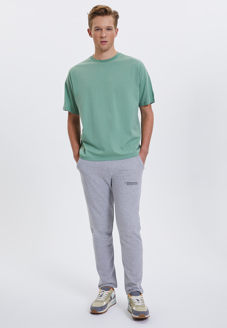 ESSENTIALS OVERSIZED TEE in Hedge Green