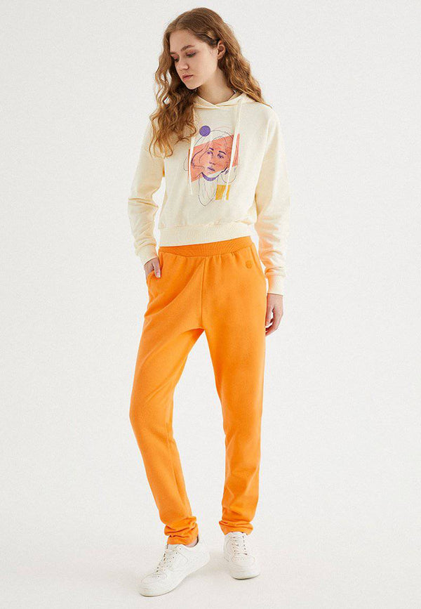 ENJOY TAPPERED JOGGER in Bird of Paradise