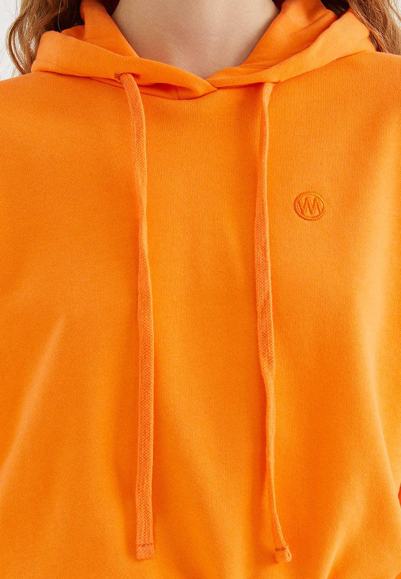 ENJOY CROPPED HOODIE in Bird of Paradise