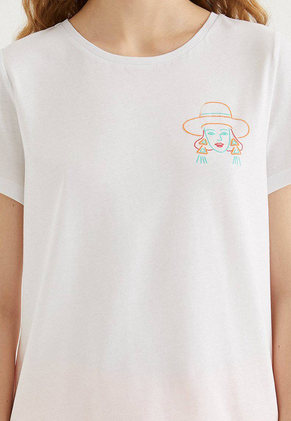 COLOURFUL HAT TEE
