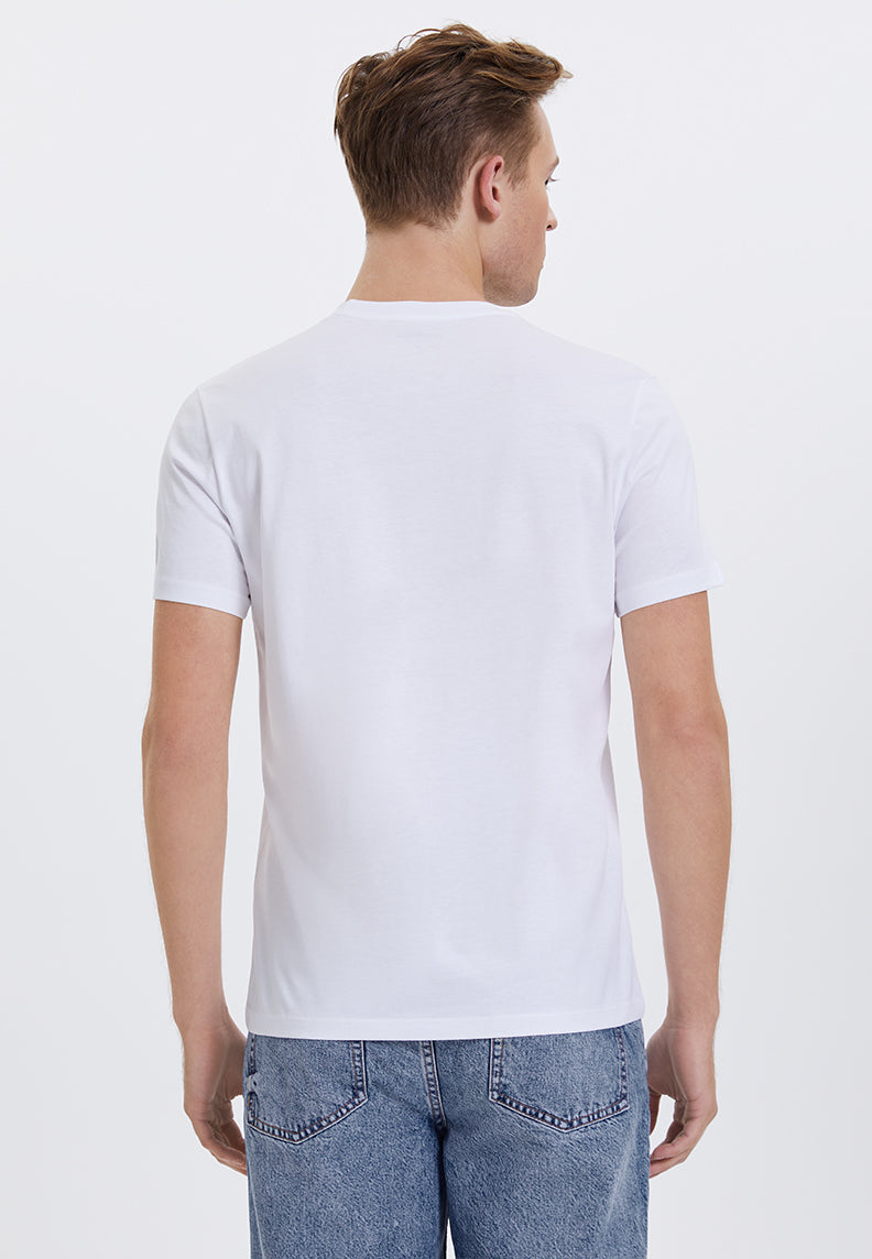WMLINE LIVE TEE in White