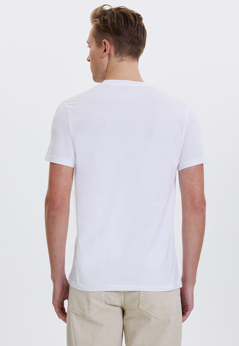 WMXMAS SANTA TEE in White