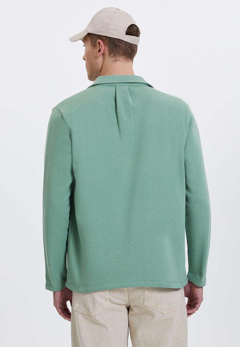 CORE OVERSHIRT in Hedge Green