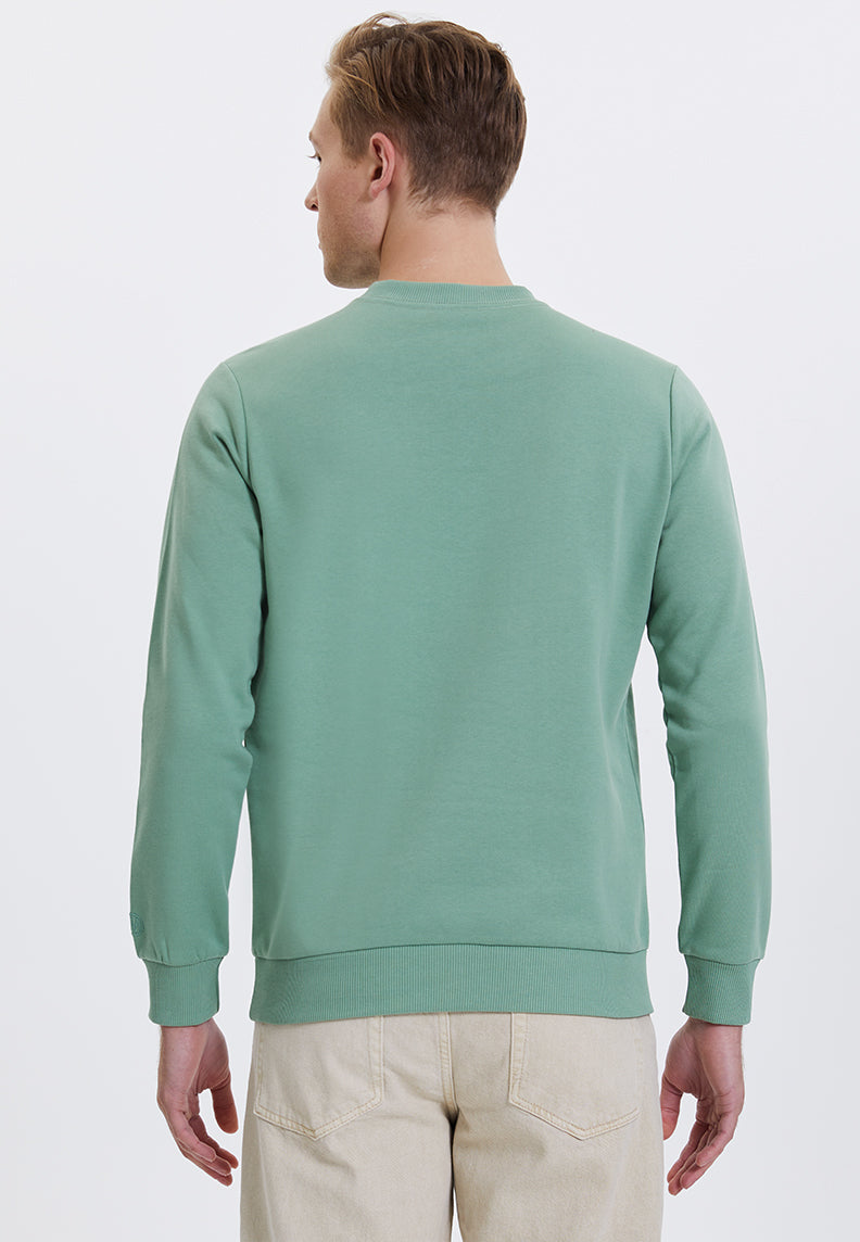 WMWINTER MOUNTAIN SWEAT in Hedge Green