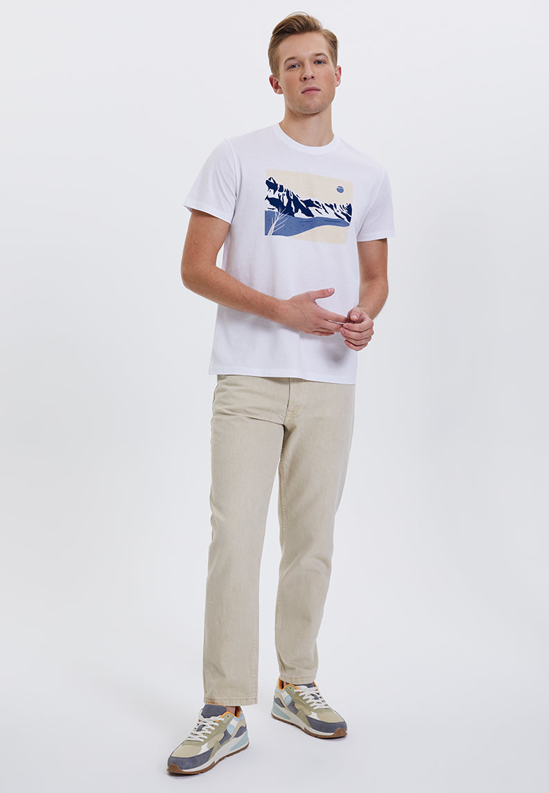 WMWINTER RIVER TEE in White