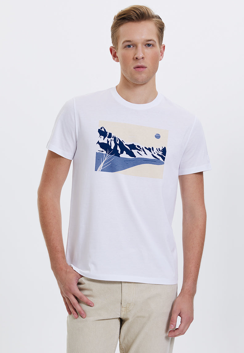 WMWINTER RIVER TEE in White