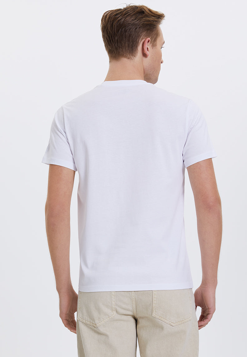 WMWINTER RIVER TEE in White