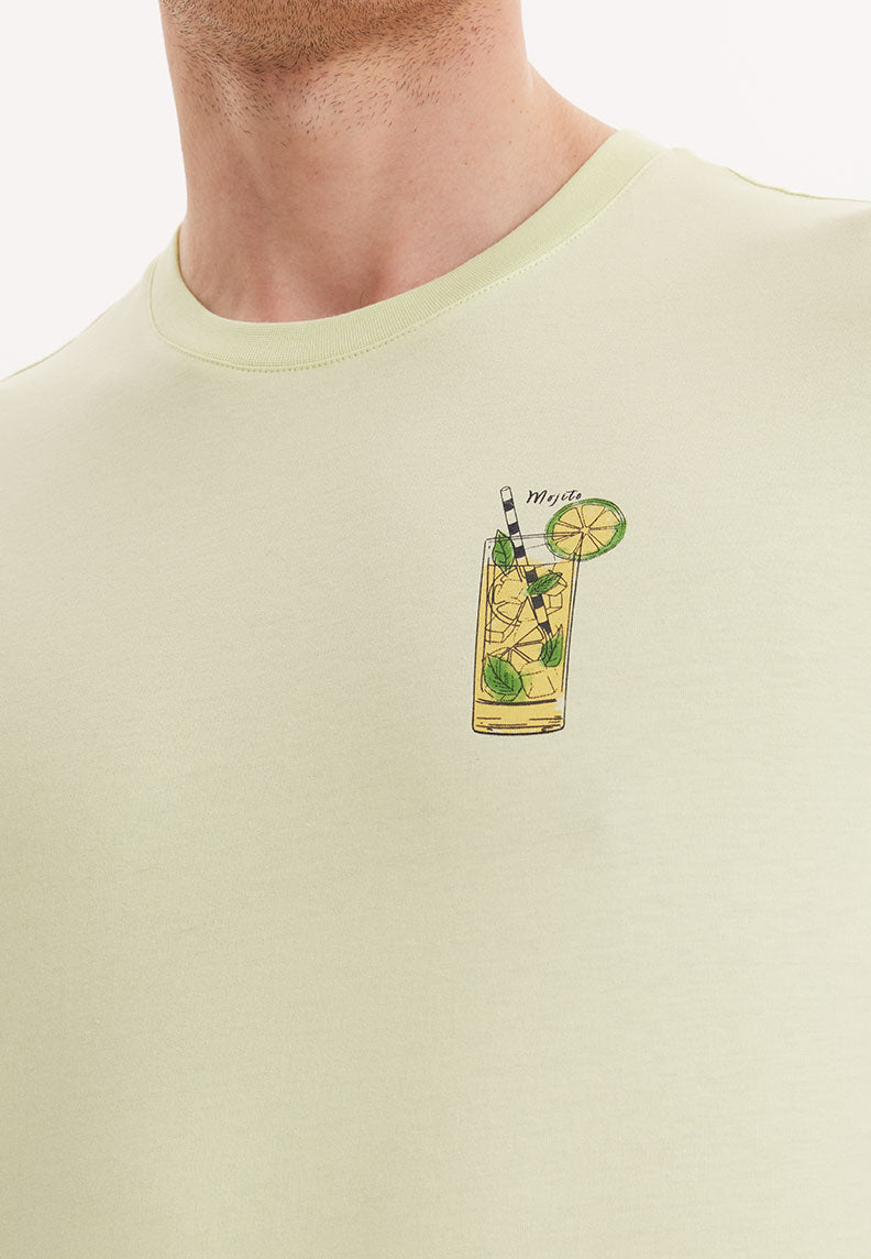 WMCOCKTAIL MOJITO TEE in Butterfly